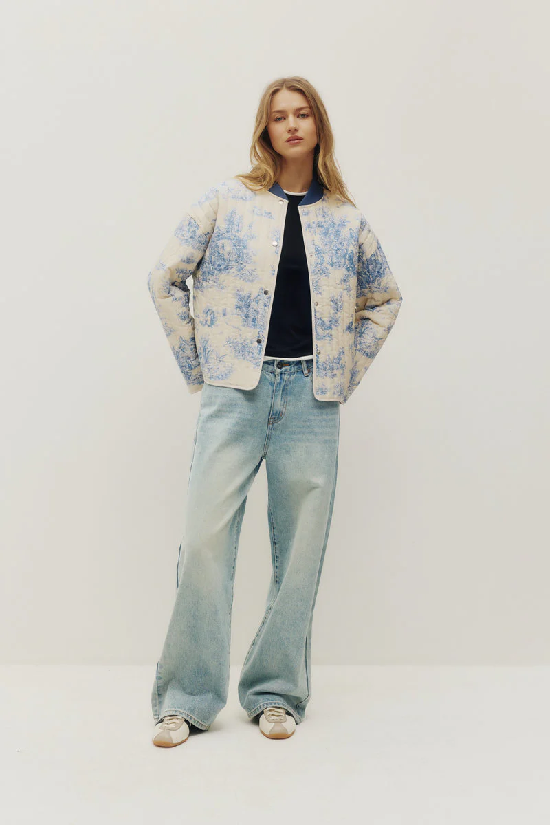 Porcelain Quilt Jacket - Image 4