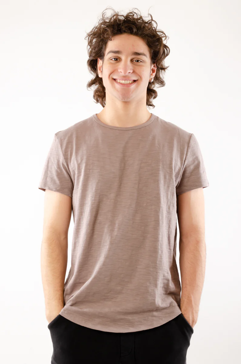 Slub Hi-Lo Tee - Image 3