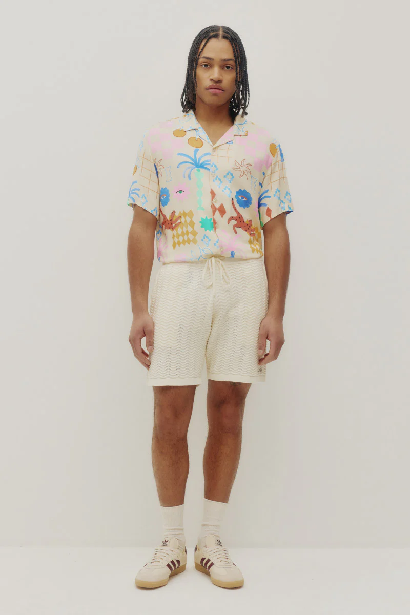Wave Knit Short