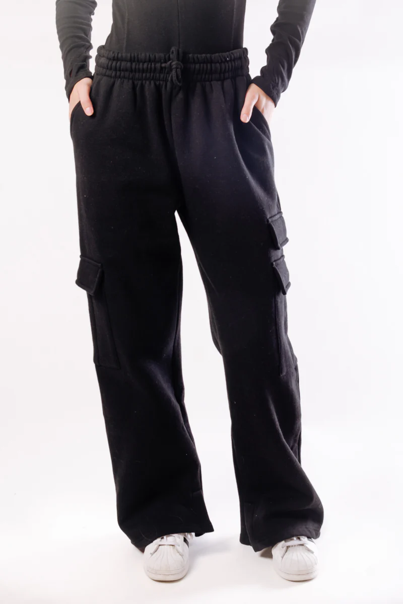 Relax Cargo Wide Leg Pants