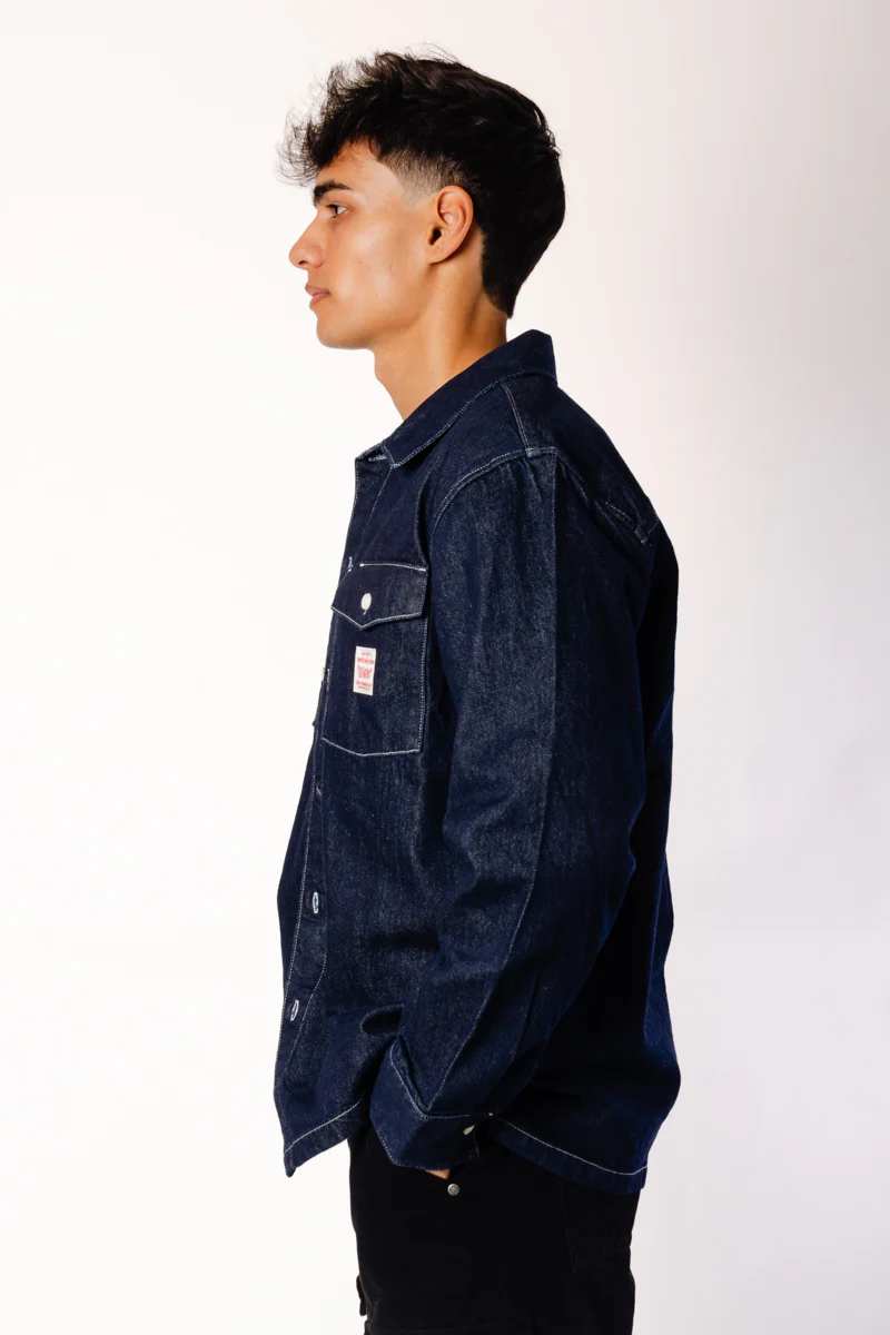 Long Sleeve Worker Shirt - Image 3