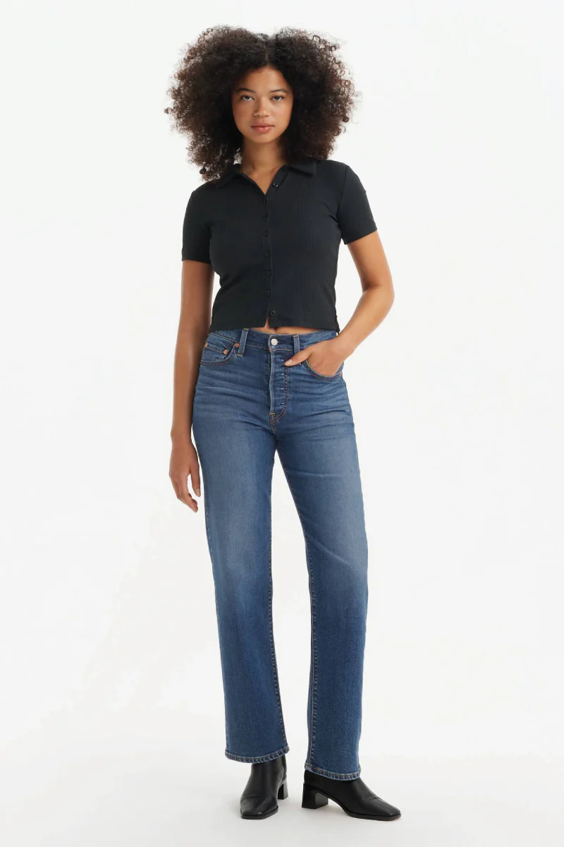 Ribcage Full Length Jeans