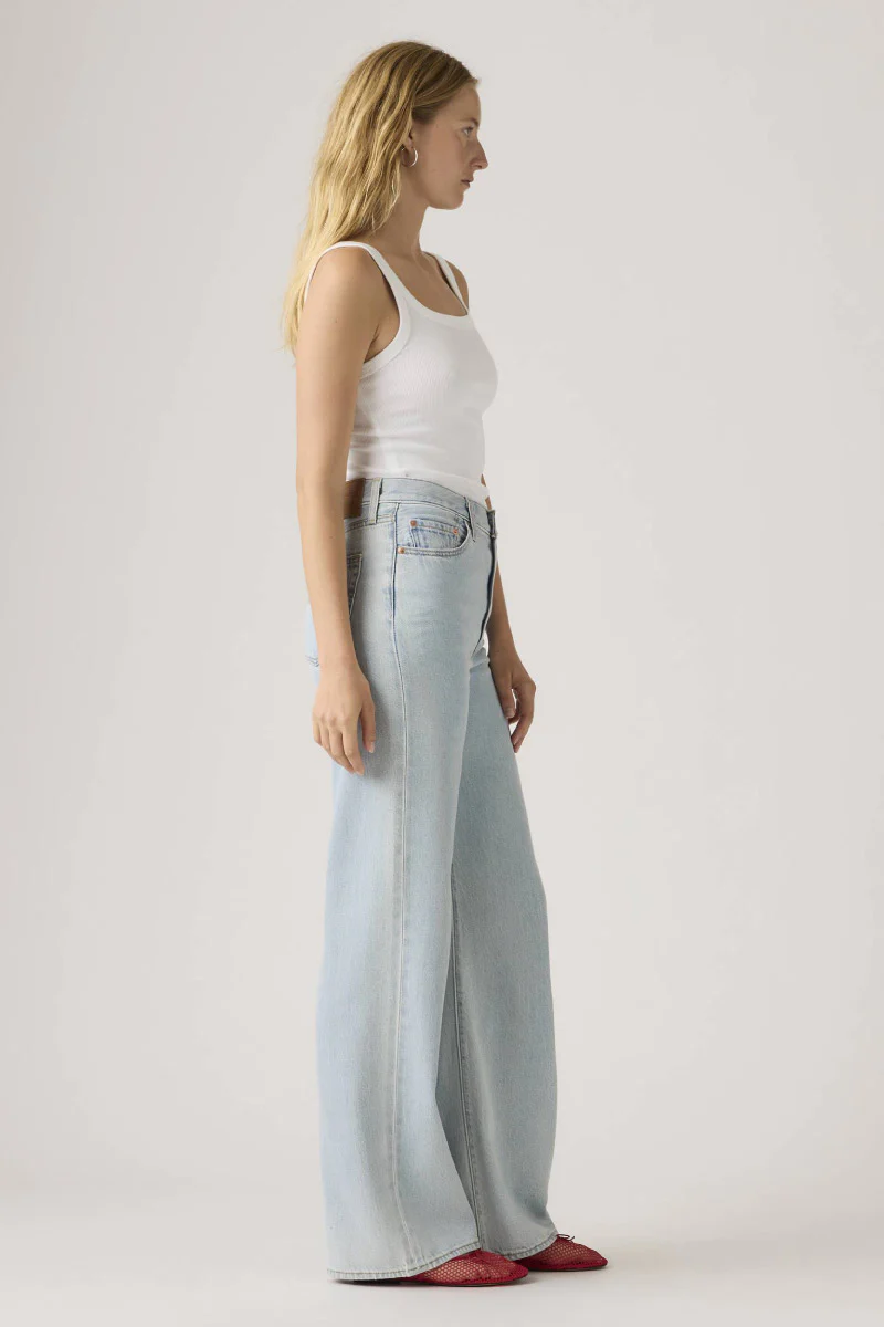 Ribcage Wide Leg Jeans - Image 3