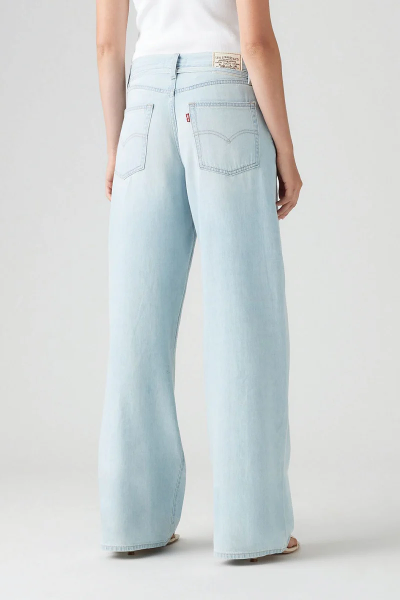 XL Straight Cotton Linen Jeans - Image 4