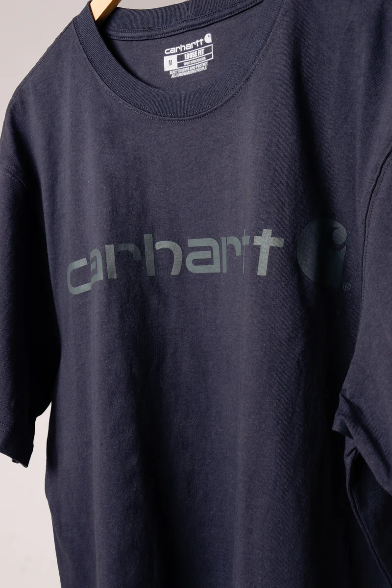 Loose Fit Heavyweight Logo Tee - Image 2