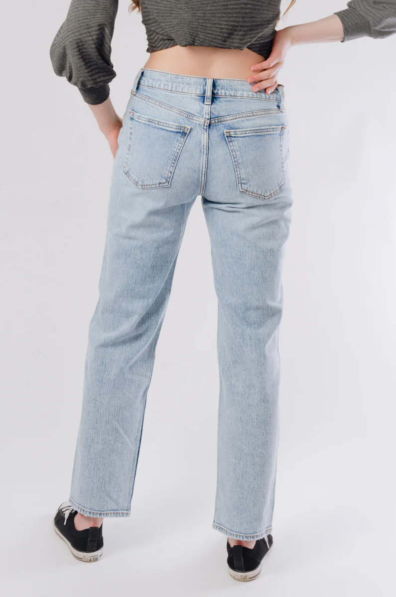 Low 5 High Rise Straight Leg Jeans - Image 4