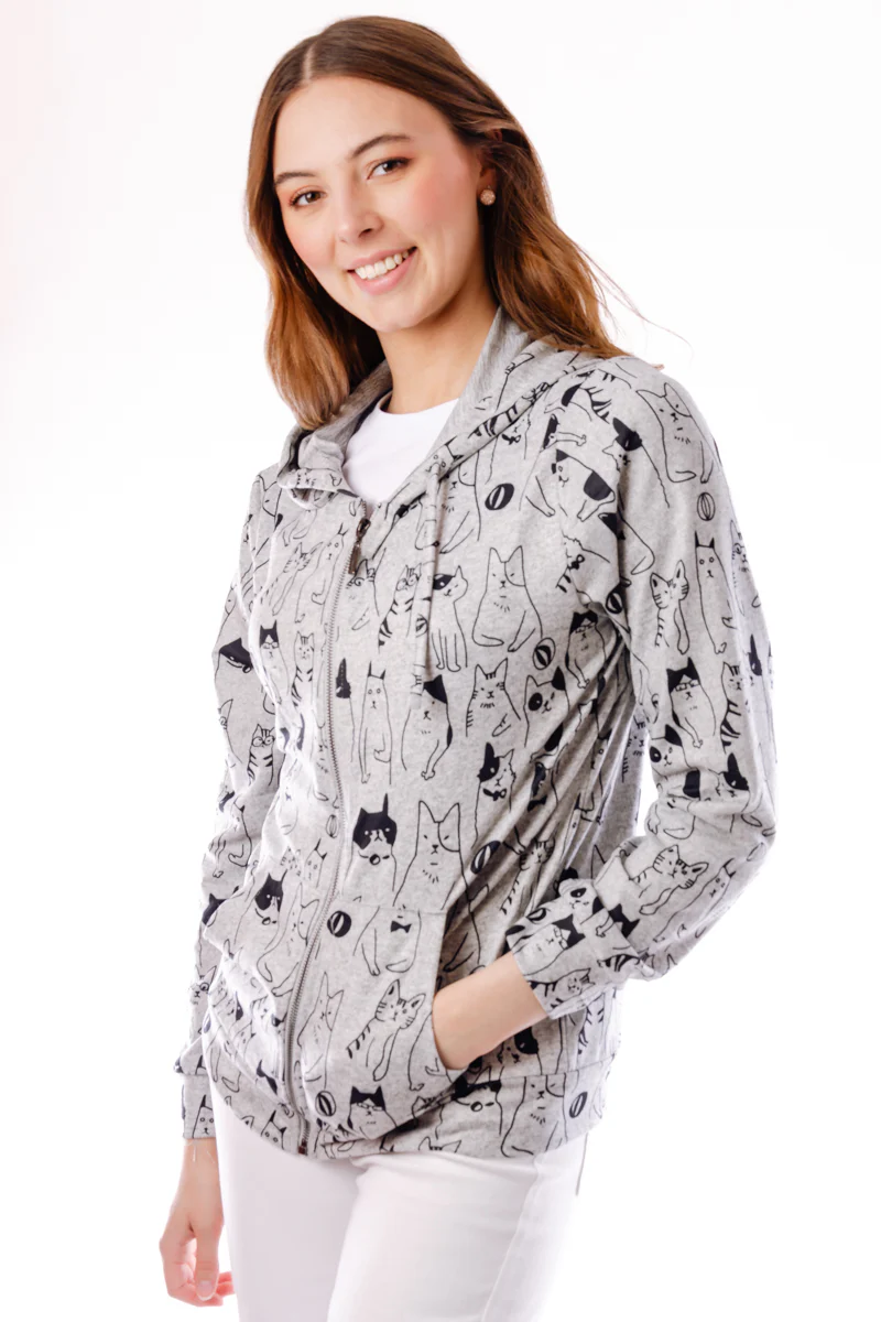 Multi Cat Zip-Up - Image 3