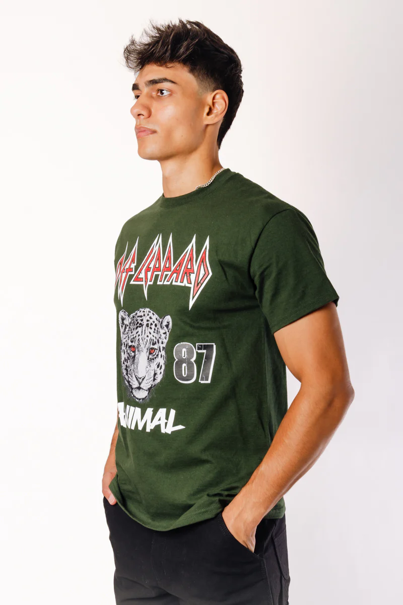 Unisex Def Leppard Animal 1987 Tee - Image 2
