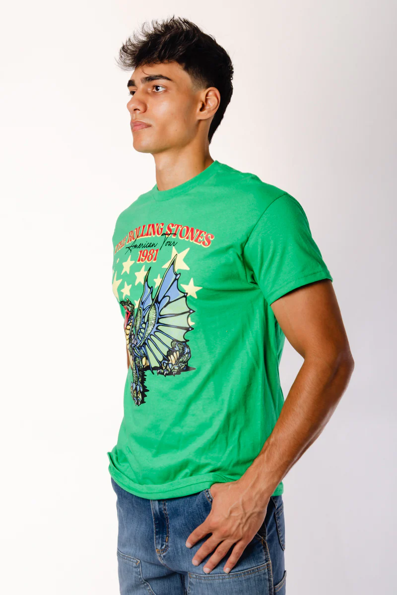 Unisex Rolling Stones Dragon Tee - Image 2
