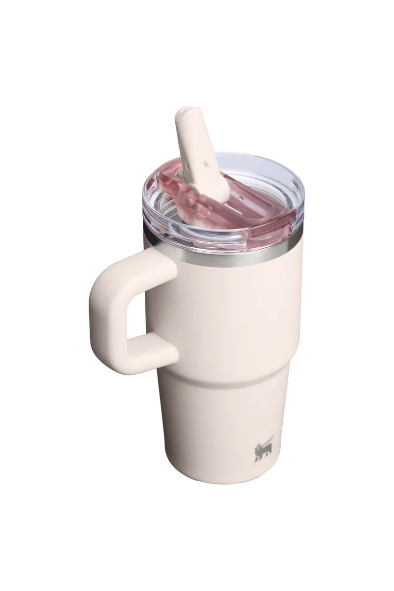 Quencher ProTour Flip Straw 20 oz - Rose Quartz - Image 2