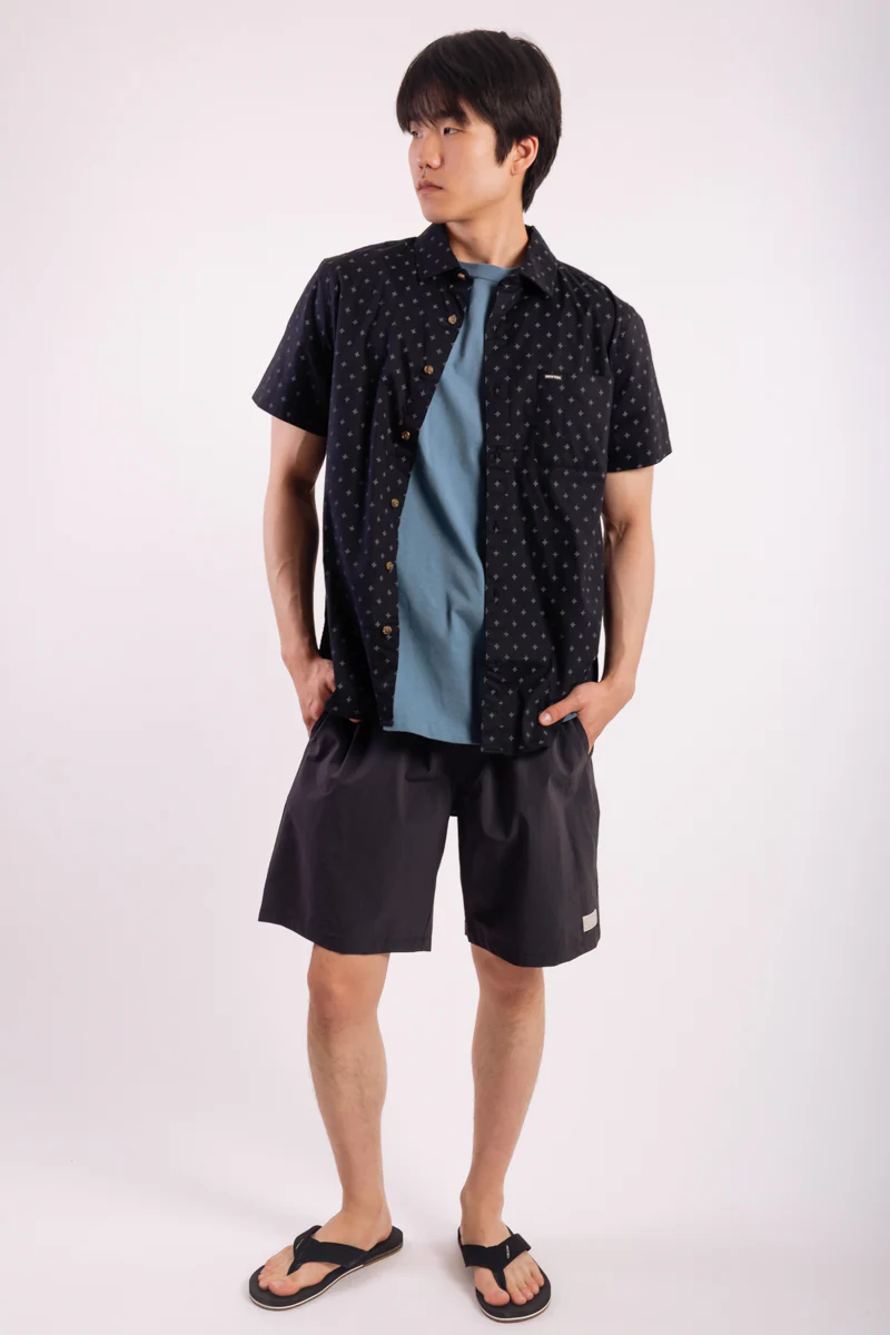 Vacancy Ghost Stripe 19 Volley Shorts - Image 4