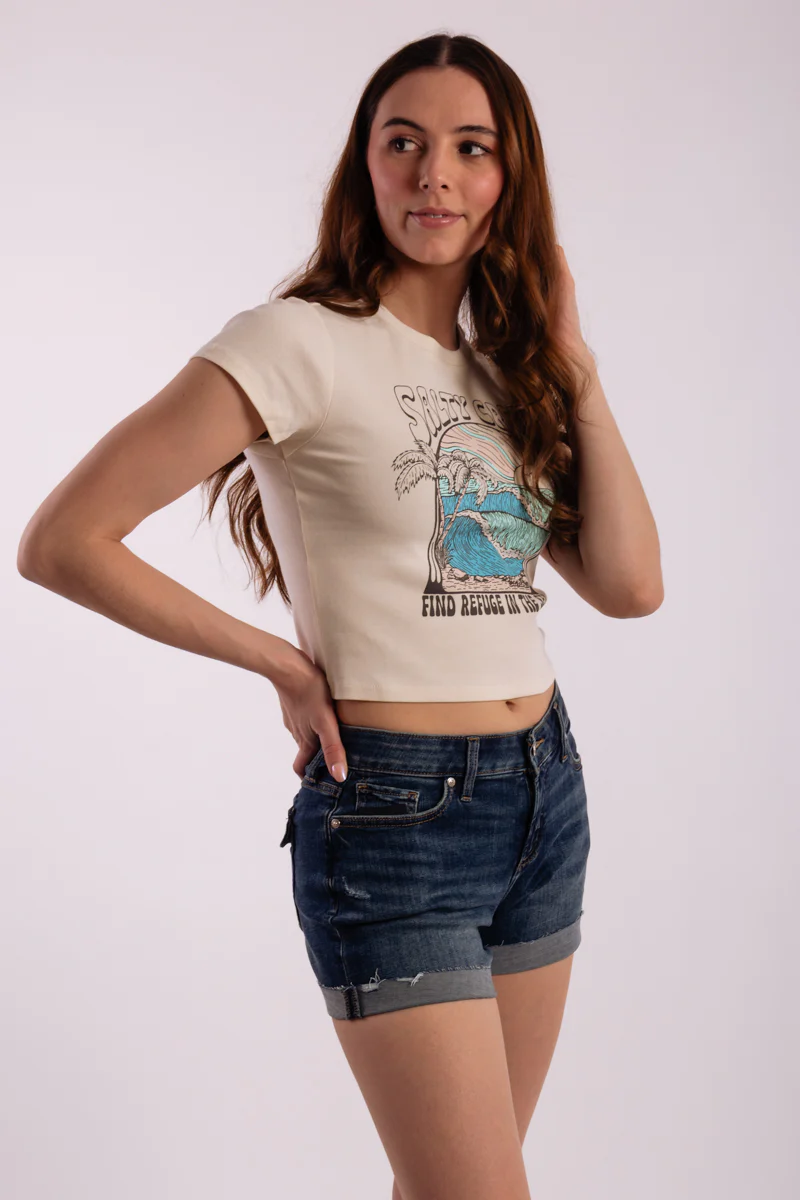 Keyhole Baby Tee - Image 3