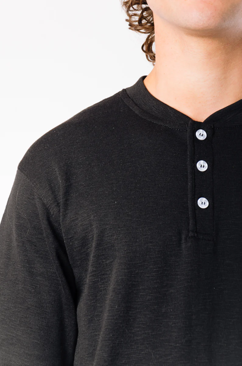 Short Sleeve Henley - Image 3