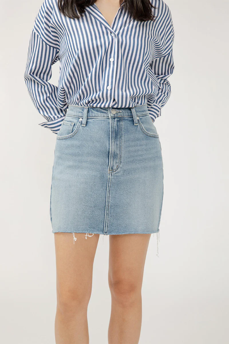 Denim Mini Skirt - Image 4