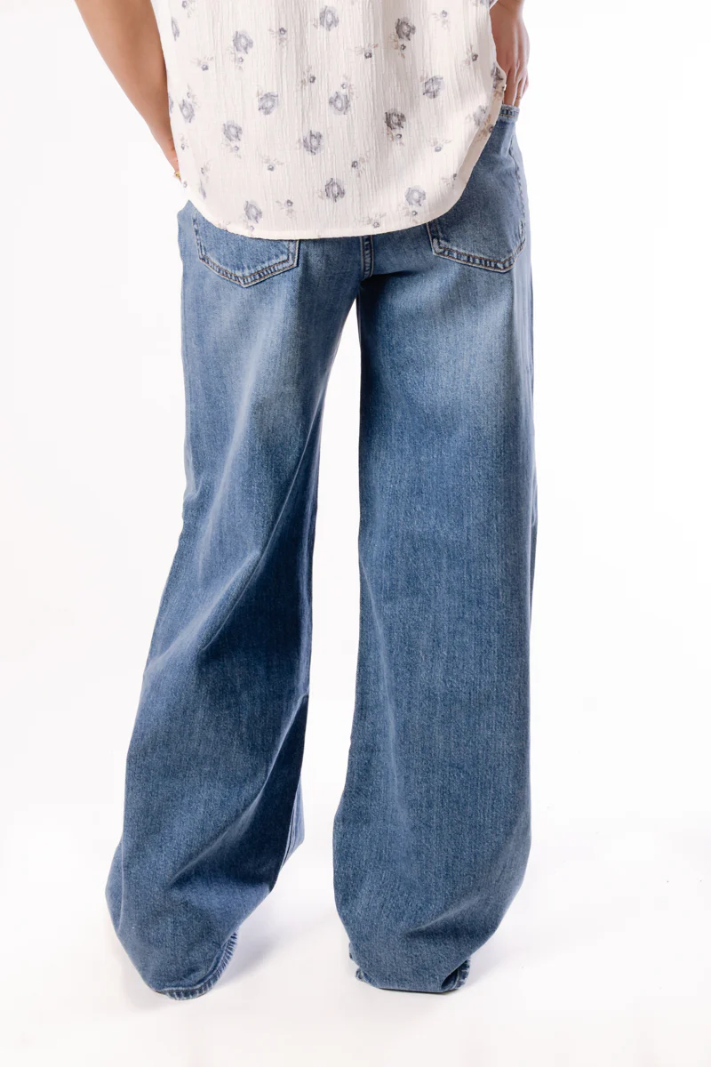 Highly Desirable Ultra Wide Leg Jeans - Image 4