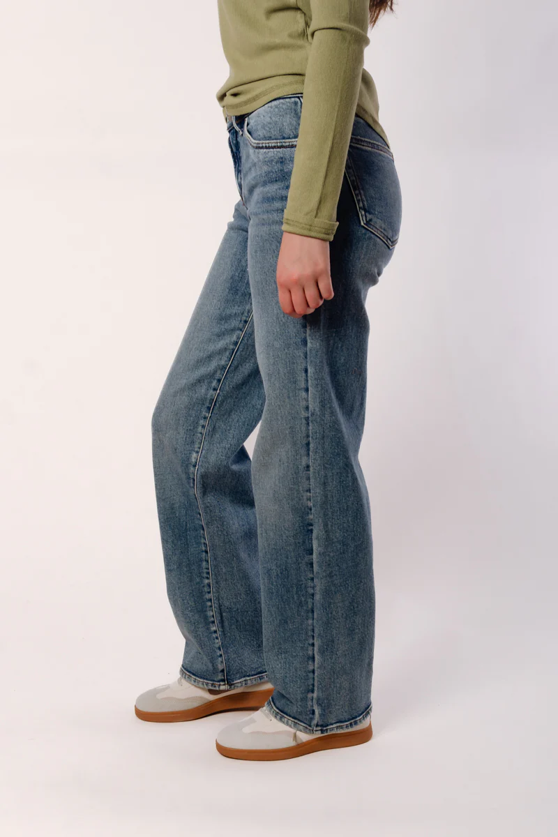 Loose & Low Straight Jeans - Image 3