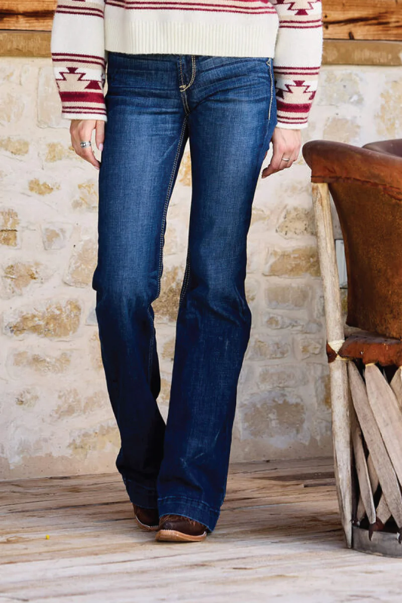 Slim Ella Wide Leg Jeans - Image 3