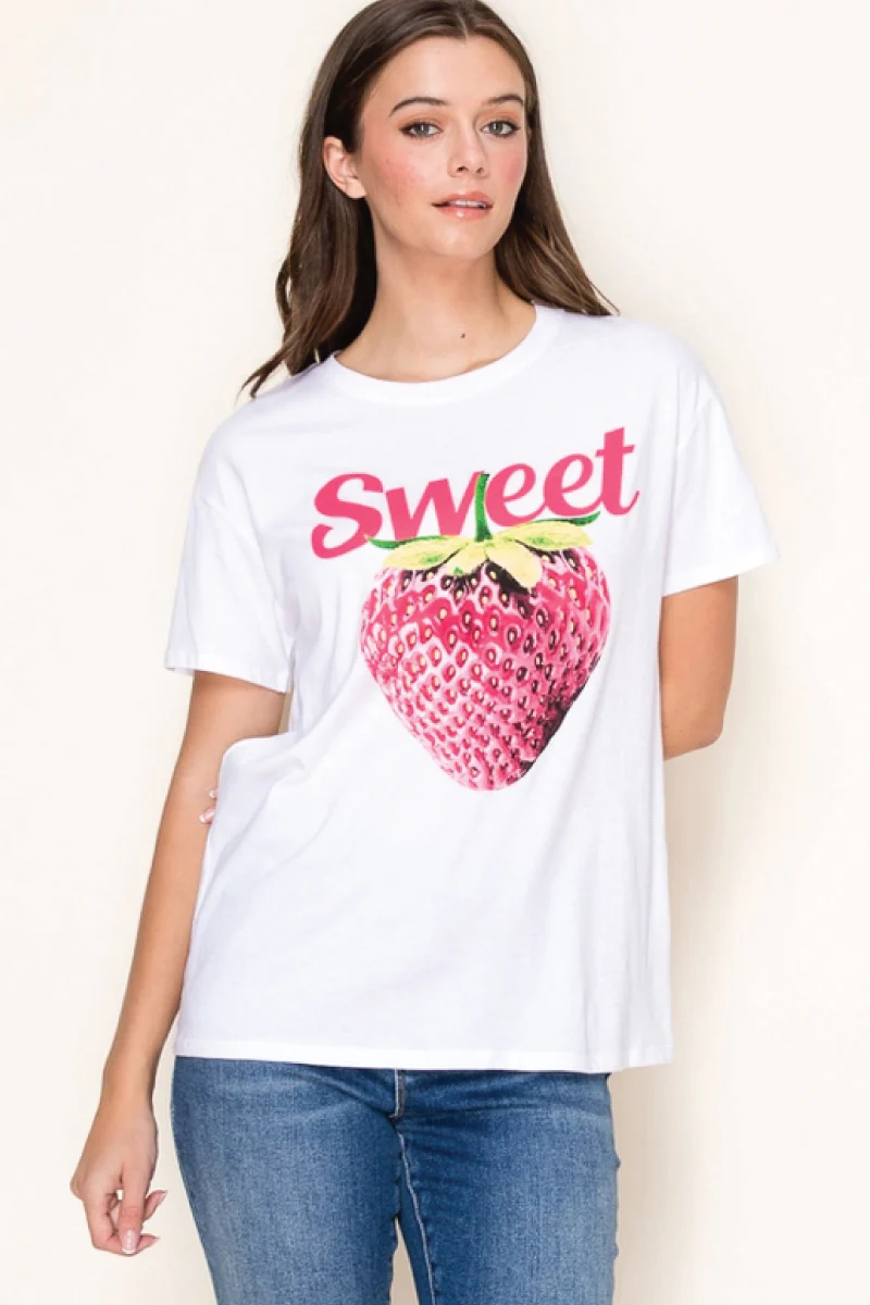 Sweet Strawberry Tee - Image 2