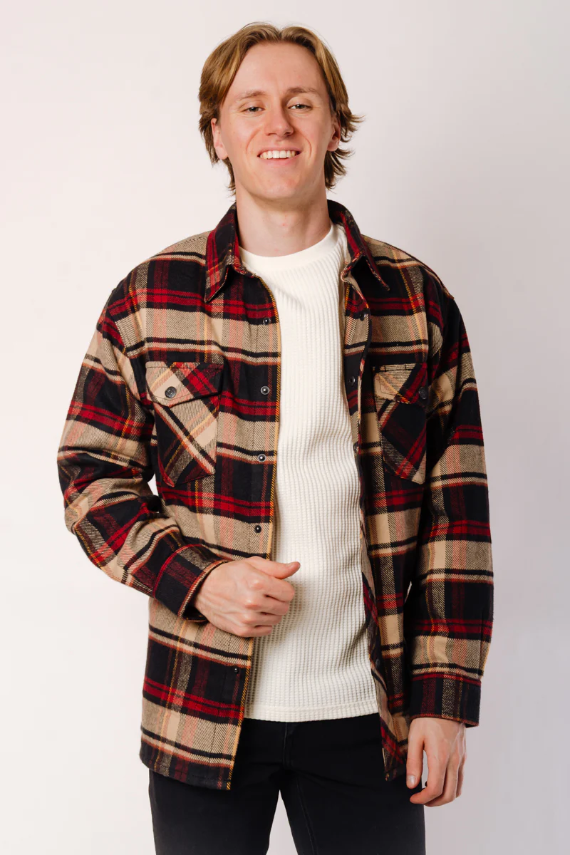Heavy Flannel Overshirt - Image 2