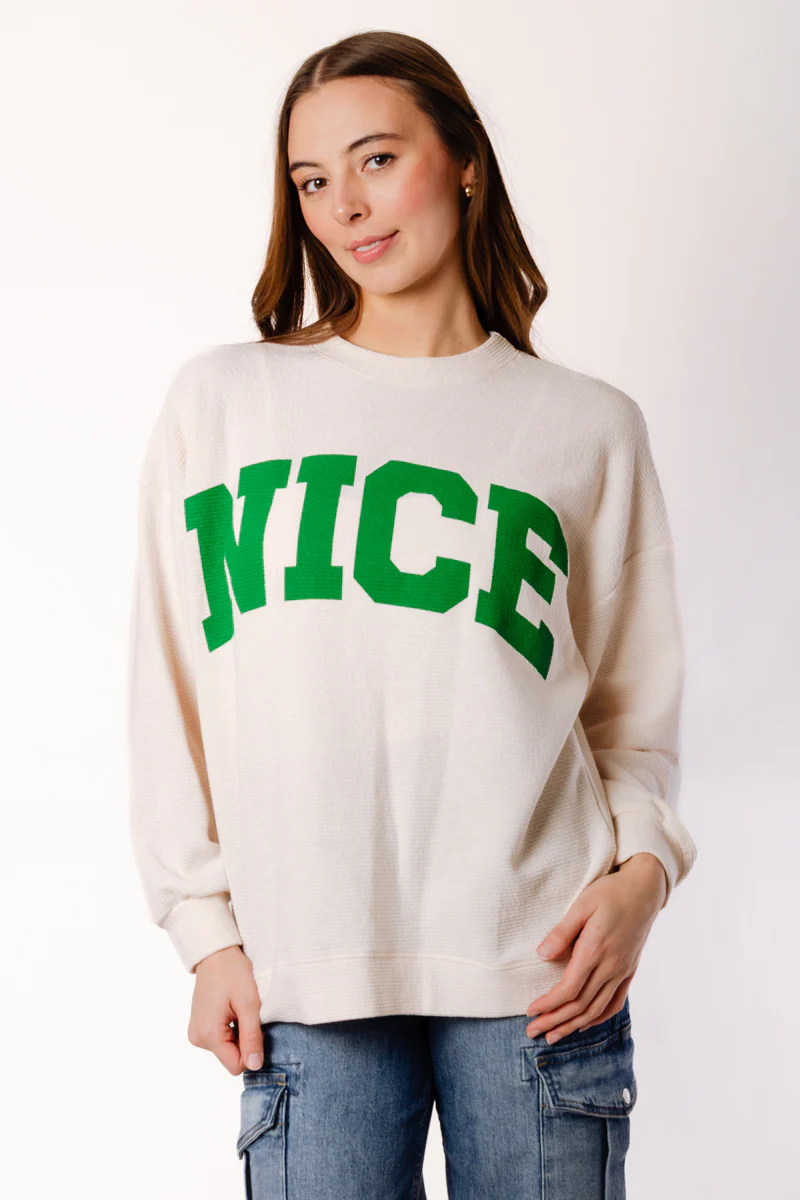 Nice Crew Sweatshirt - Image 2