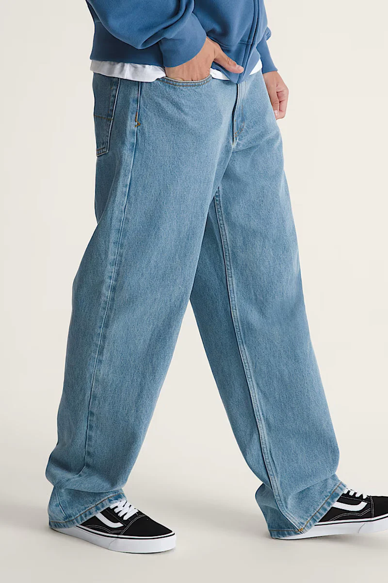 Check-5 Loose Denim Pants - Image 4