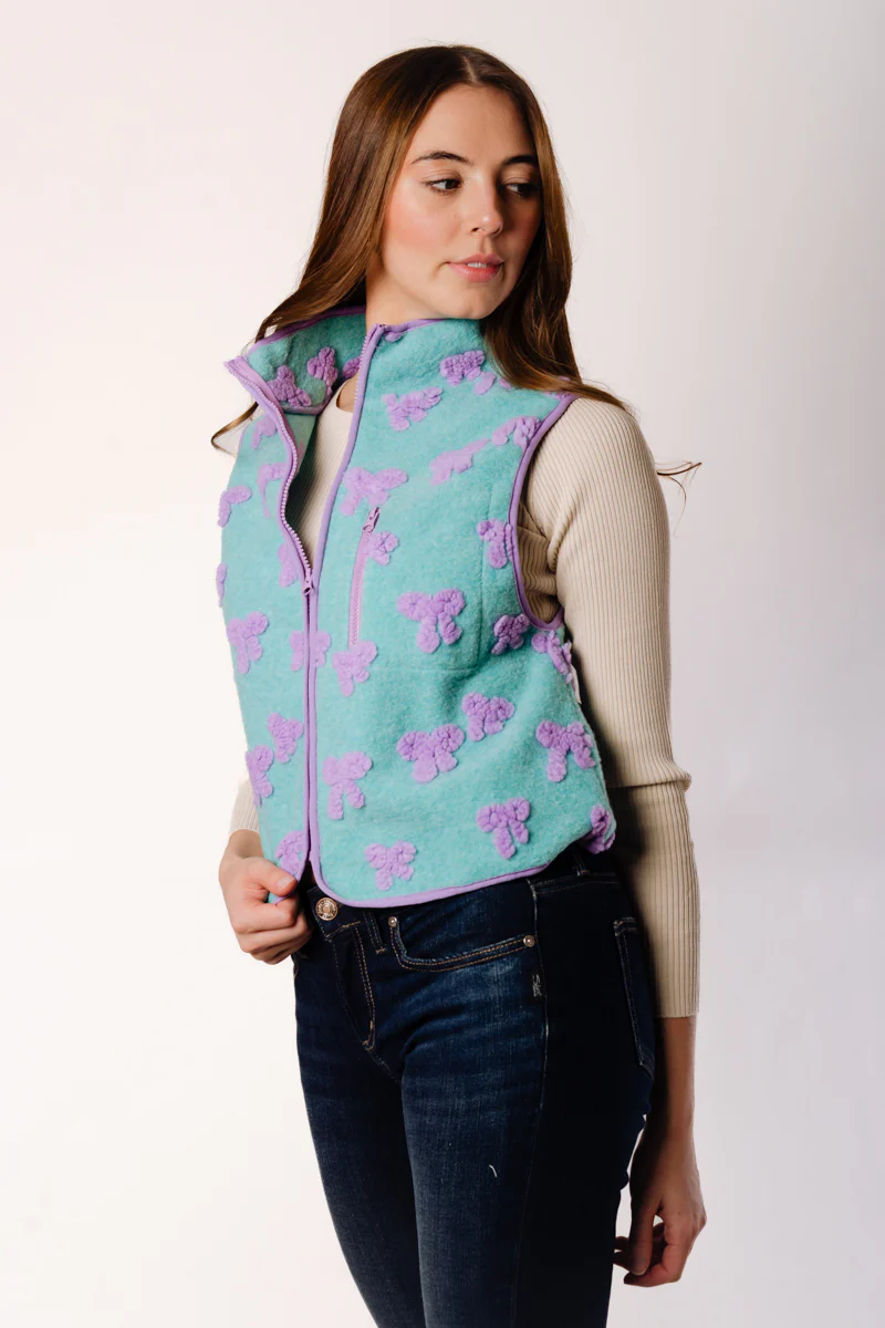 Bow Fleece Vest - Image 3