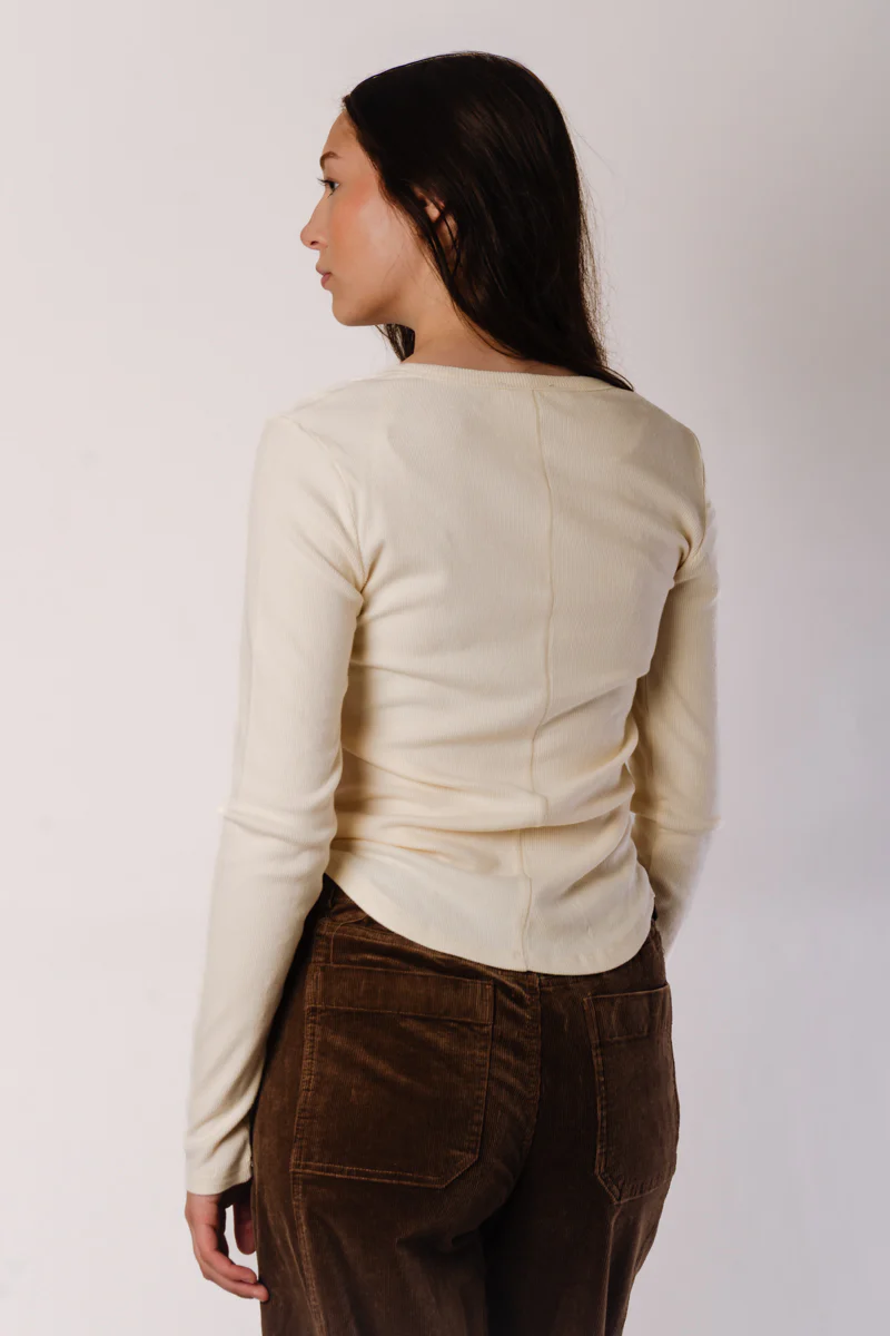 Brushed Henley - Image 2