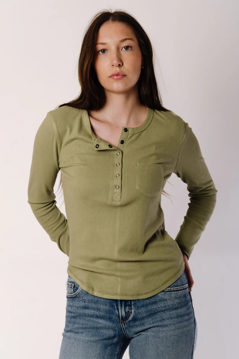 Brushed Henley
