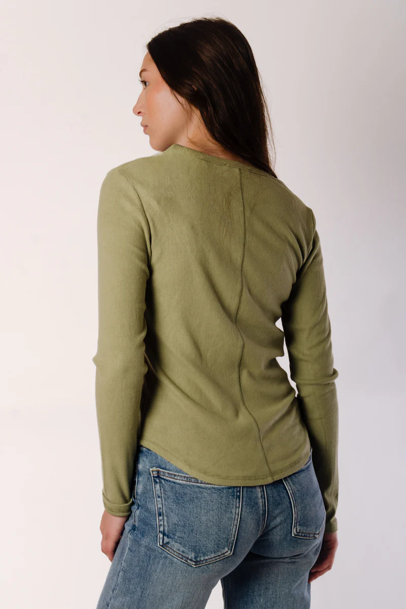 Brushed Henley - Image 2