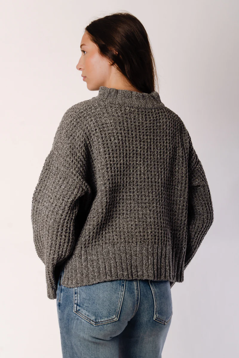 Waffle Oversize Sweater - Image 4