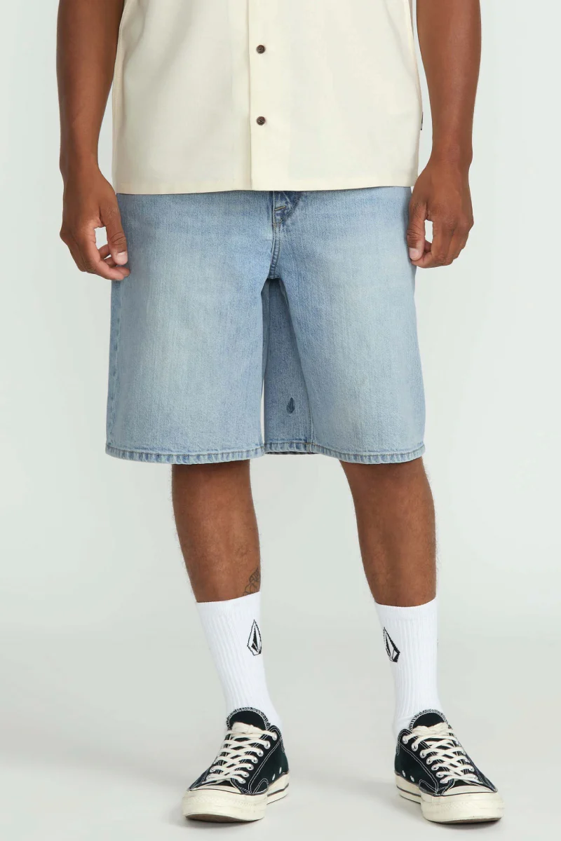 Billow Denim Shorts - Image 3