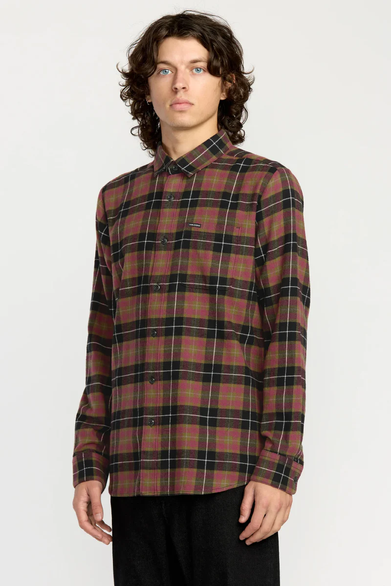 Caden Plaid Long Sleeve Shirt - Image 3