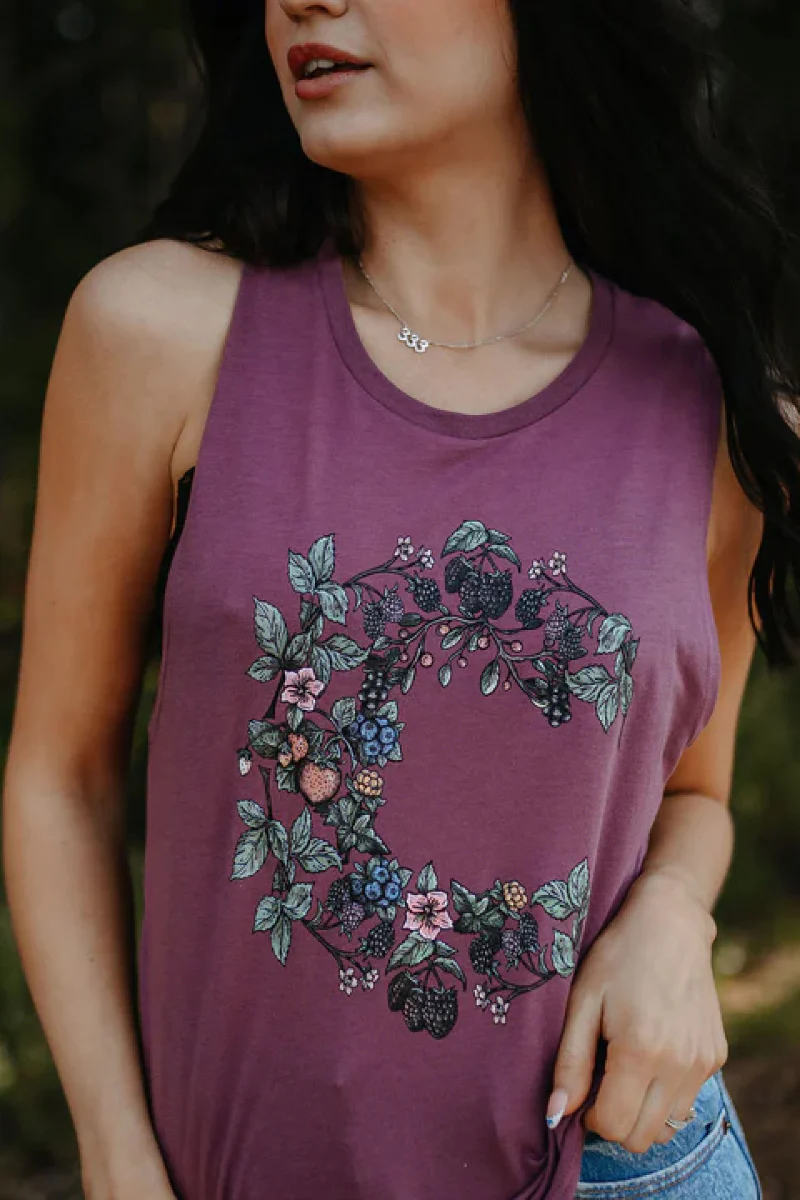 Berry Moon Muscle Tank - Image 3