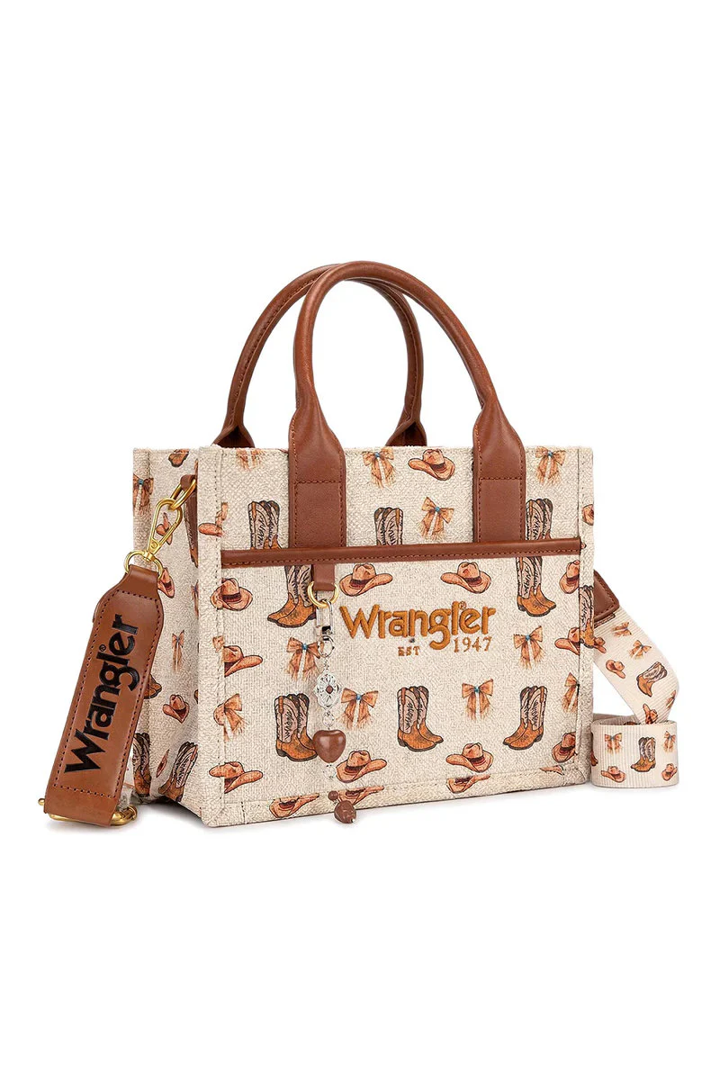 Western Cowgirl Crossbody Tote - Small