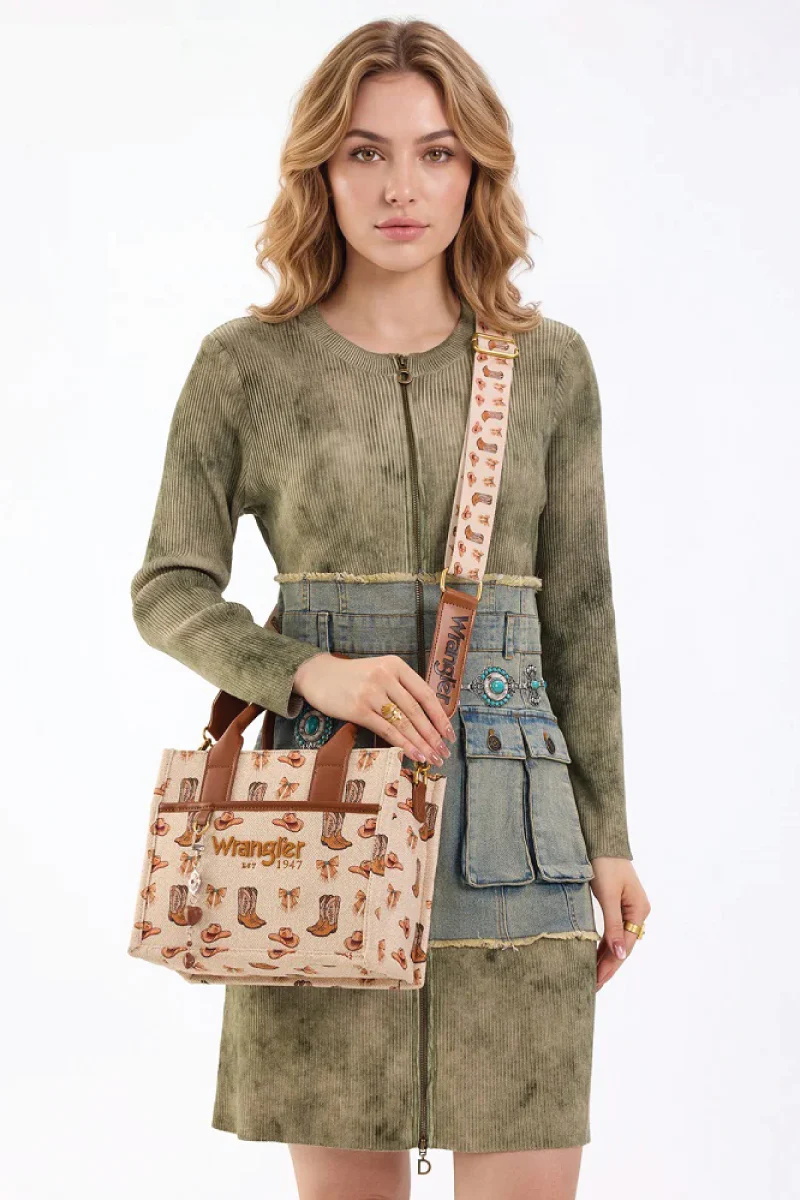 Western Cowgirl Crossbody Tote - Small - Image 2