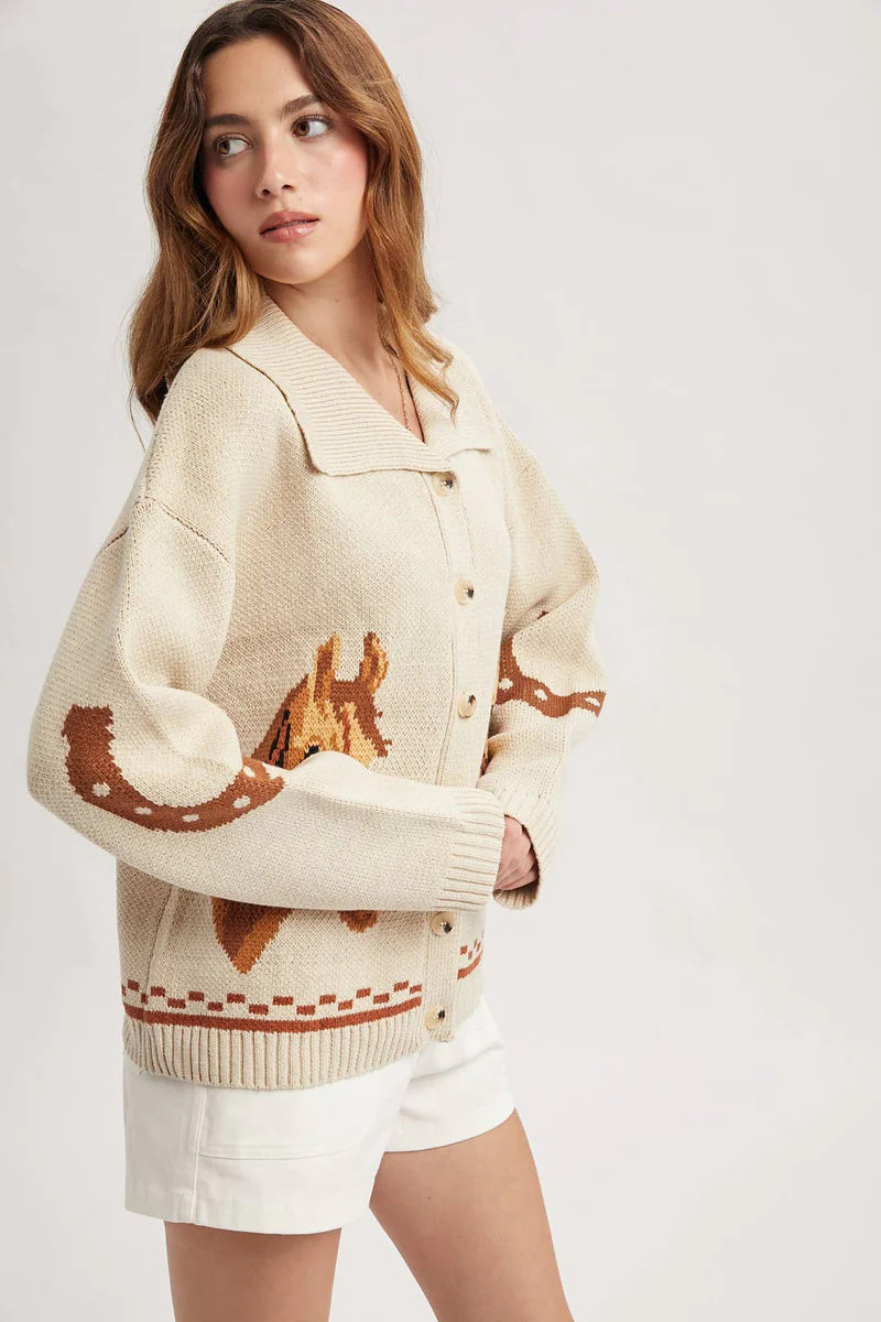 Horse Cardigan - Image 3