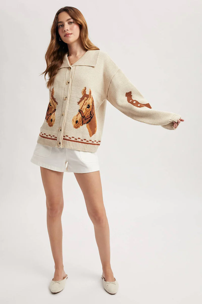 Horse Cardigan - Image 4