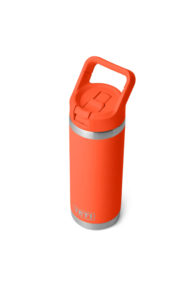 Rambler 18 oz Straw Bottle - Papaya - Image 3