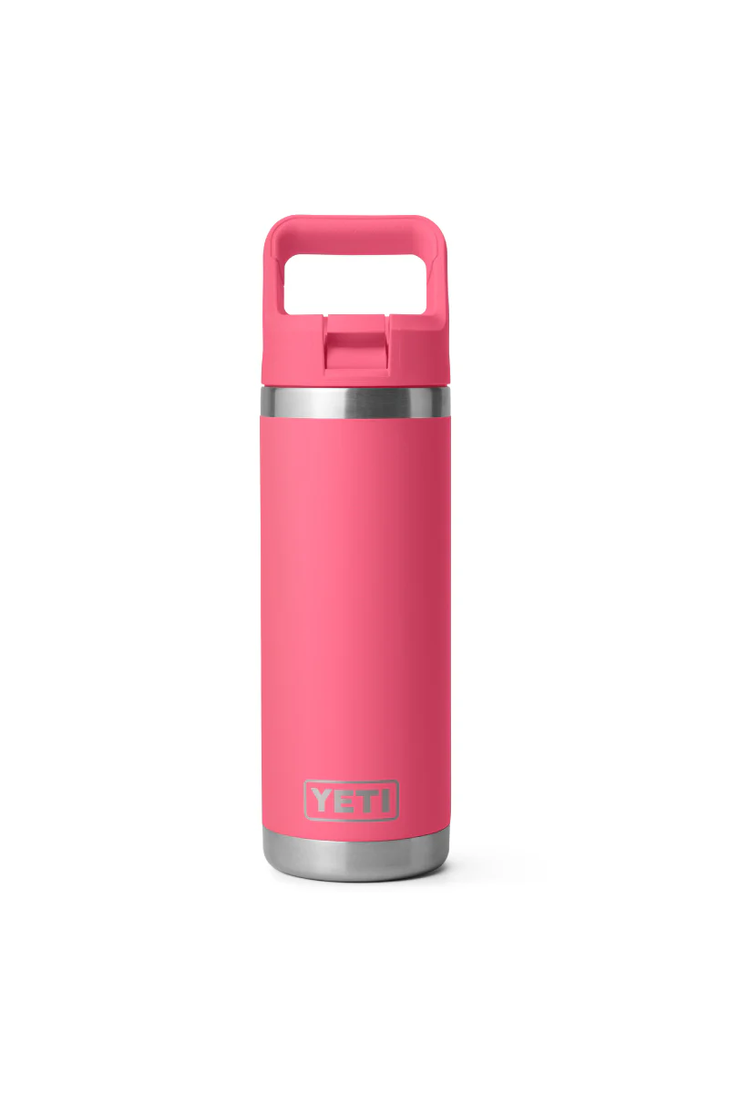Rambler 18 oz Straw Bottle - Tropical Pink