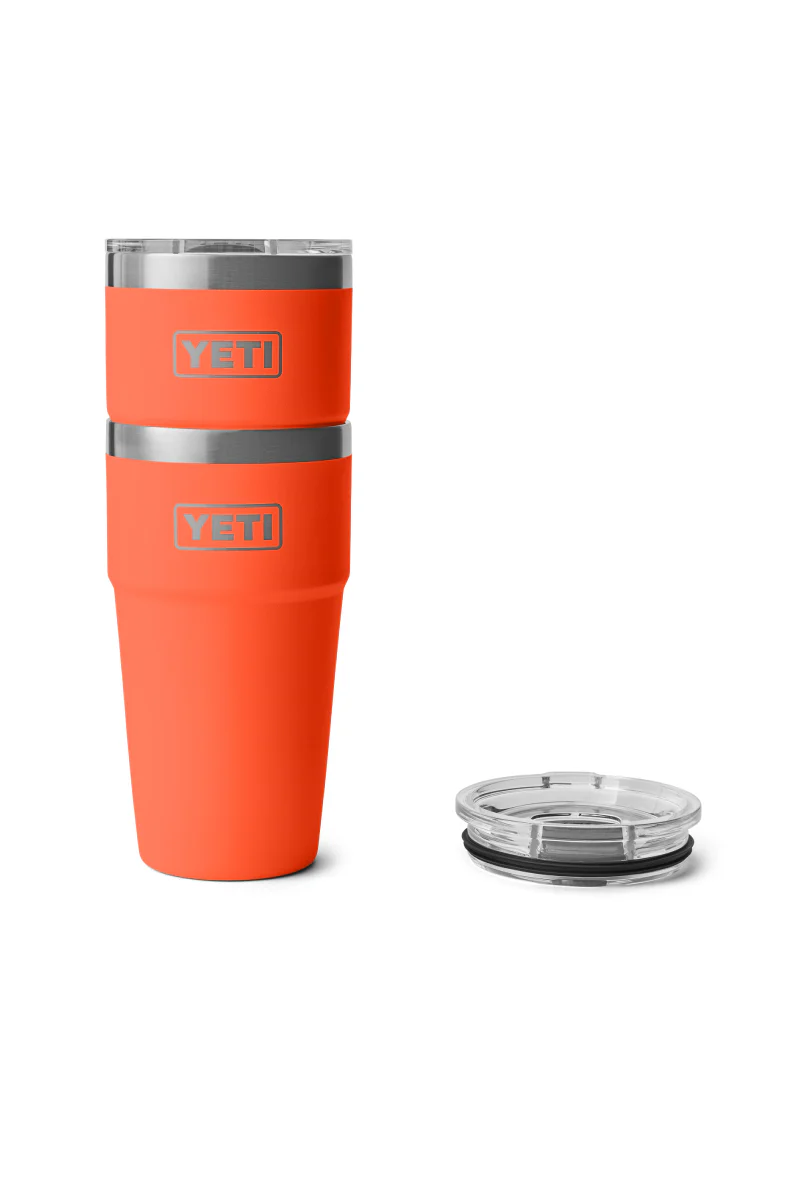 Rambler 20 oz Stackable Cup - Papaya - Image 4