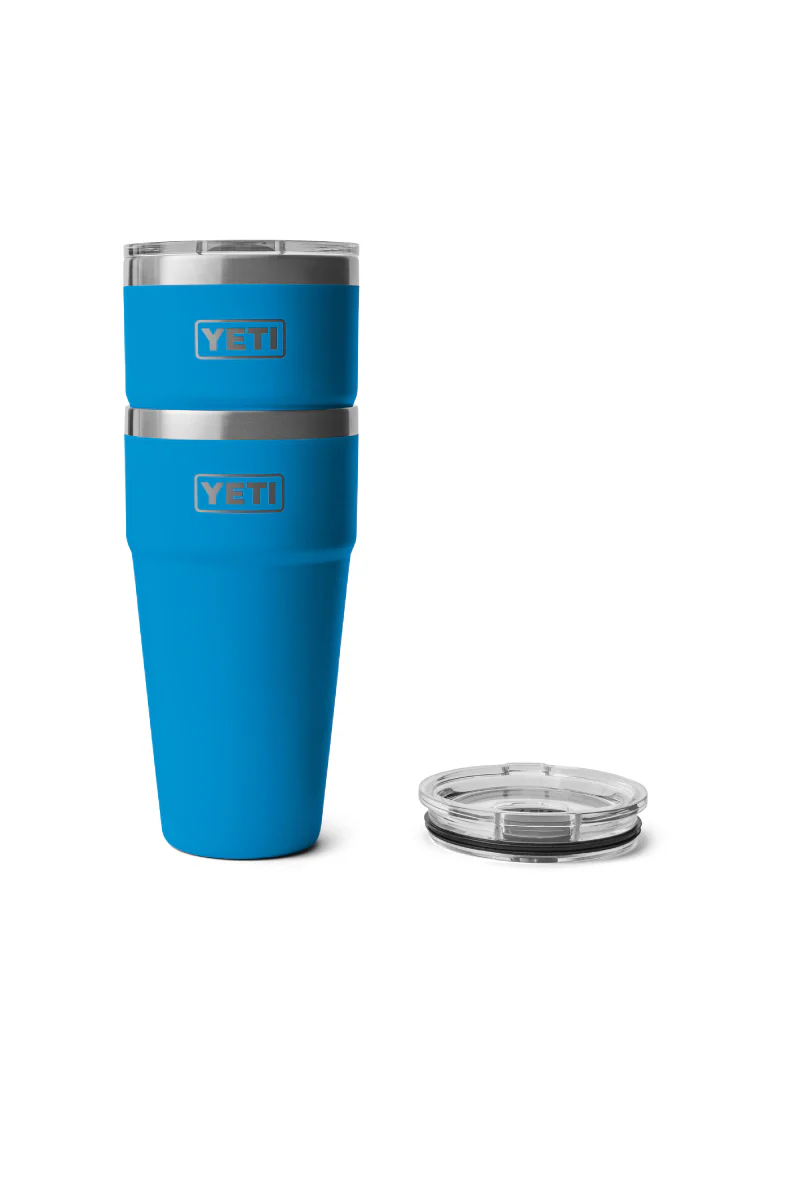 Rambler 30 oz Stackable Tumbler - Big Wave Blue - Image 4
