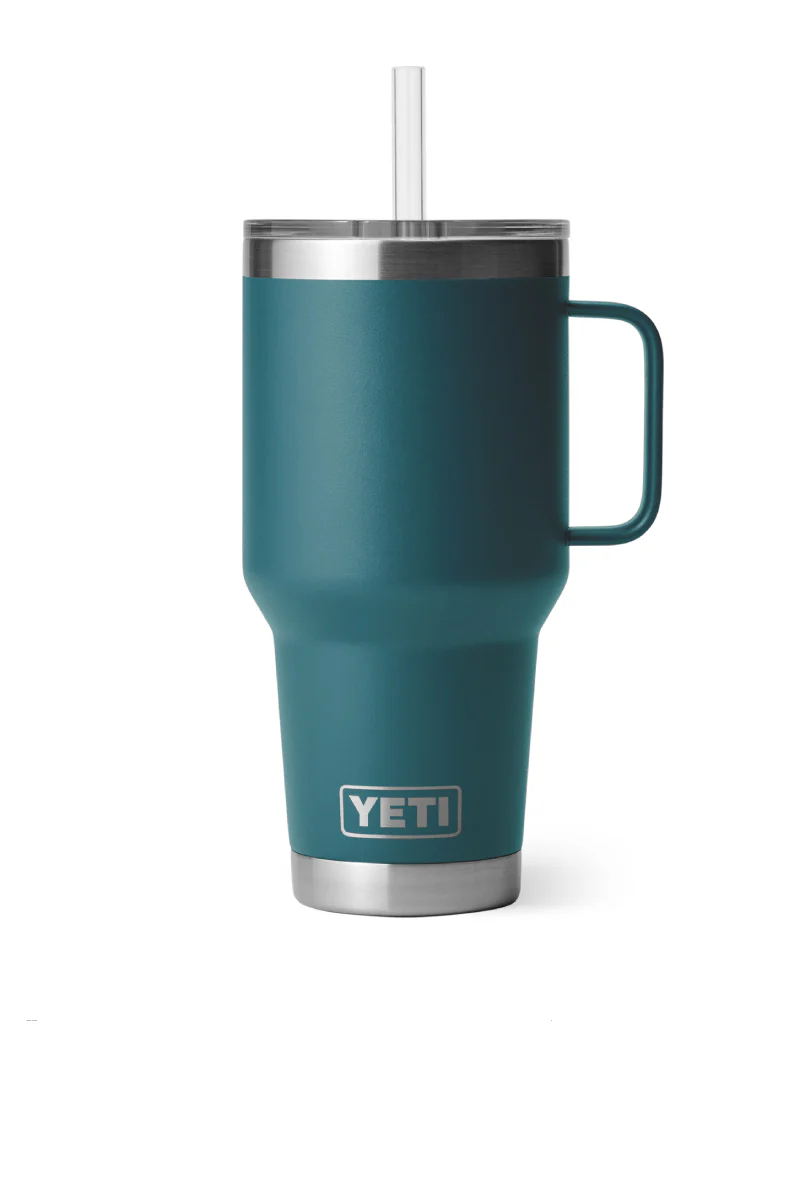 Rambler 35 oz Straw Mug - Agave Teal - Image 2
