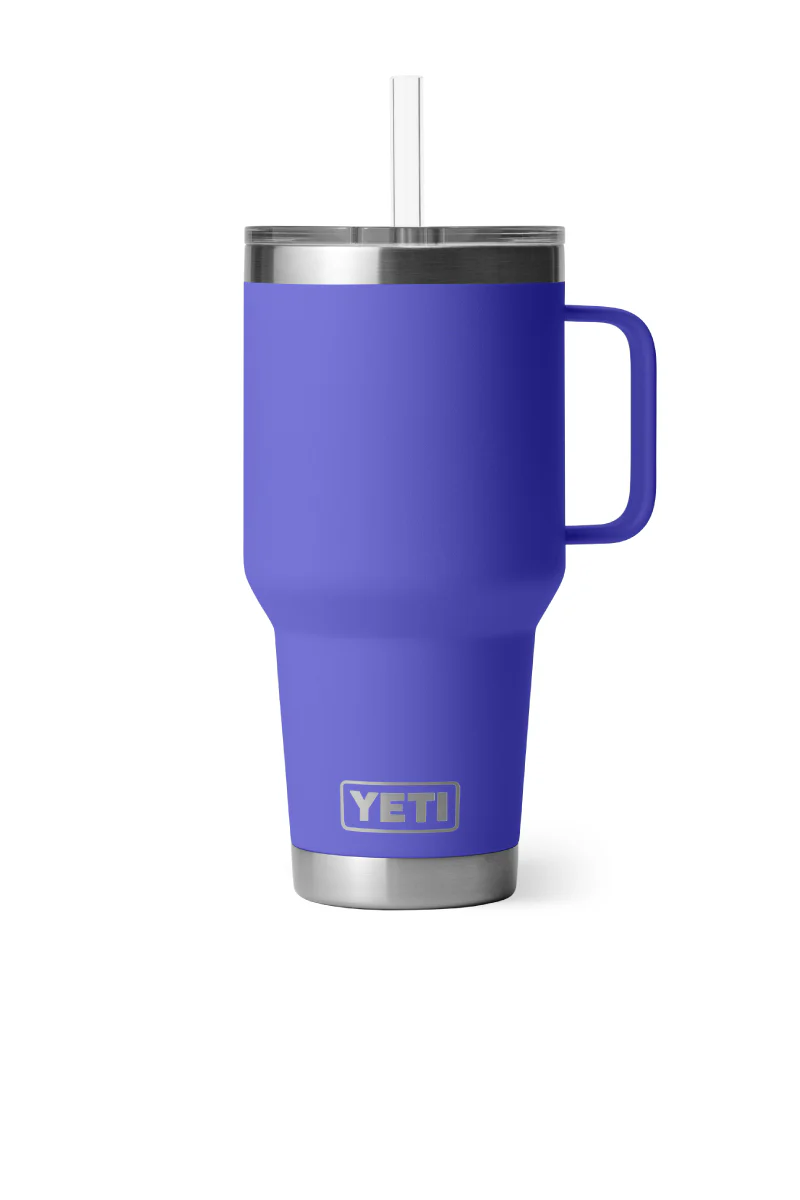 Rambler 35 oz Straw Mug - Ultramarine Violet - Image 2