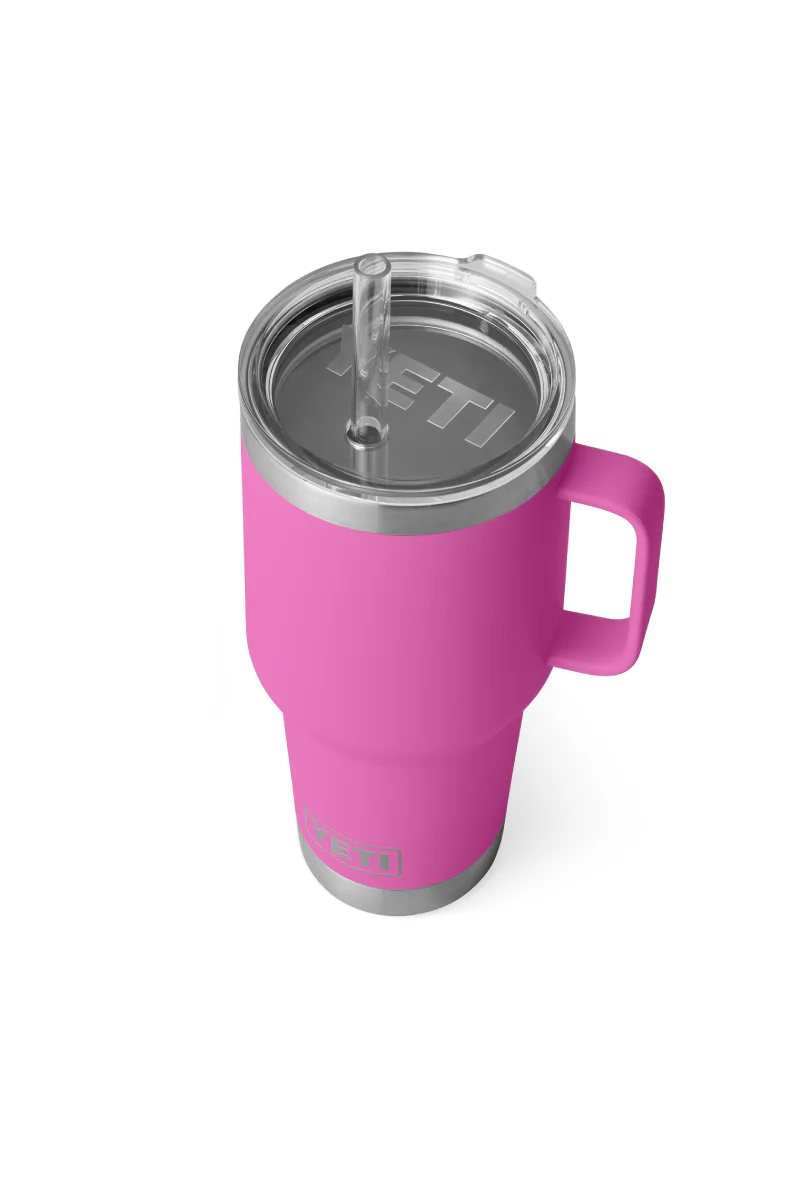 Rambler 35 oz Straw Mug - Wildflower Fuchsia