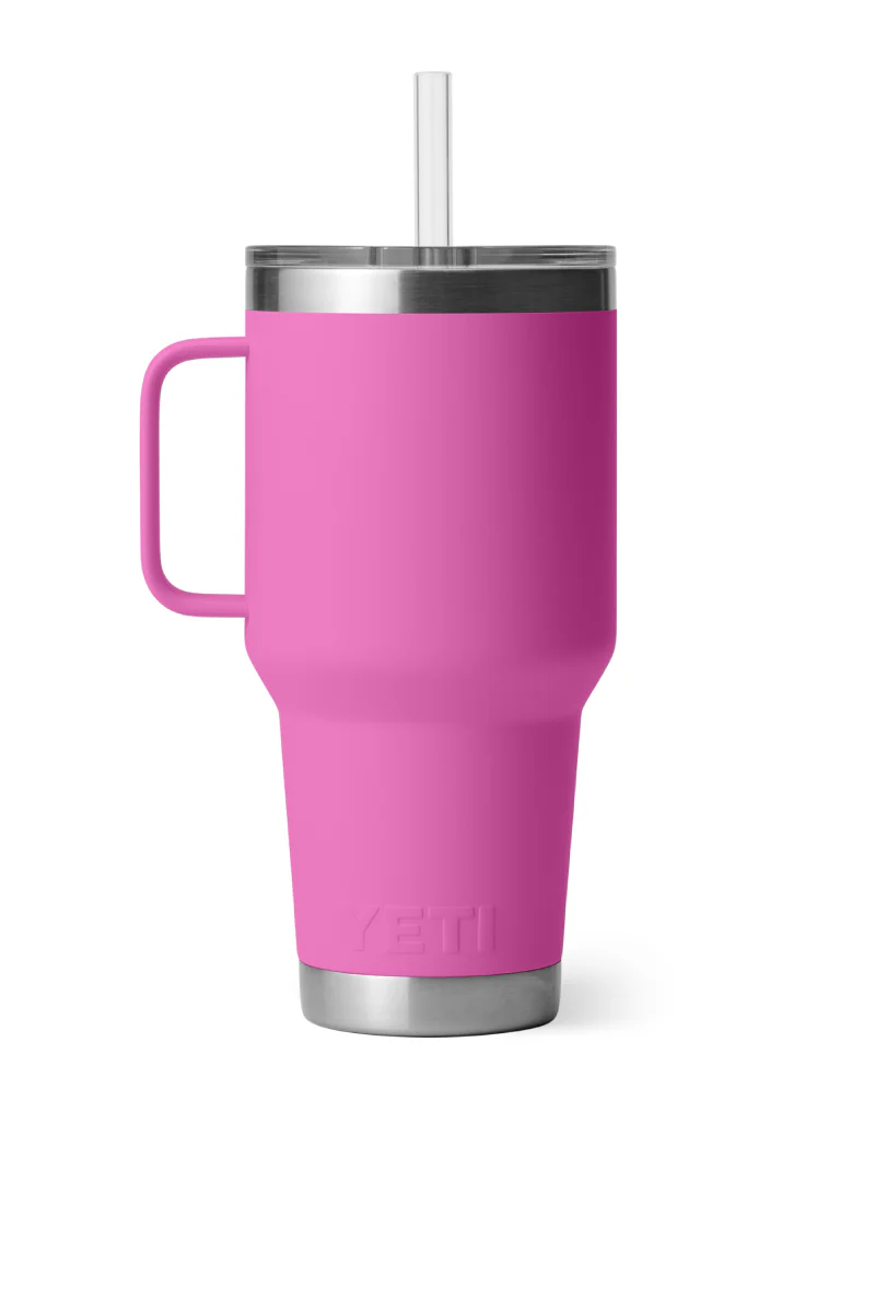 Rambler 35 oz Straw Mug - Wildflower Fuchsia - Image 6