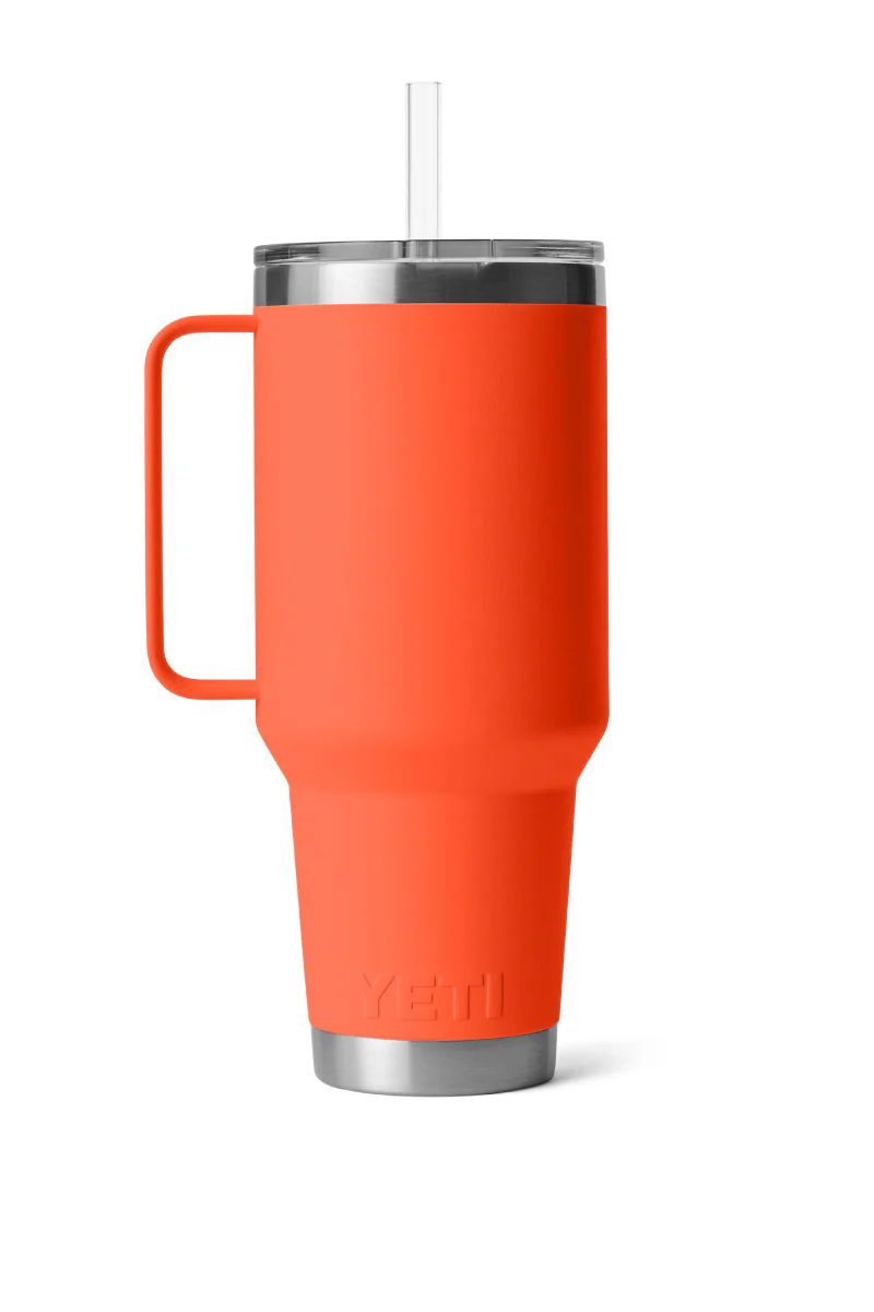 Rambler 42 oz Straw Mug - Papaya - Image 2