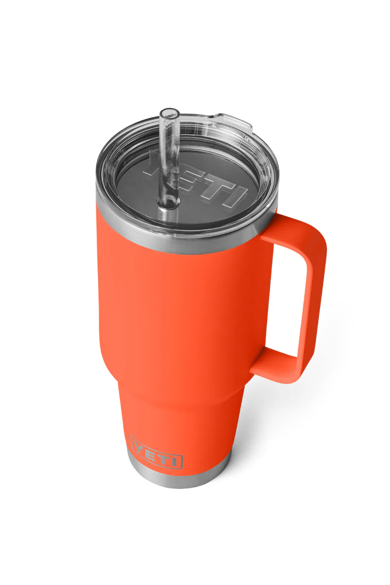 Rambler 42 oz Straw Mug - Papaya - Image 3